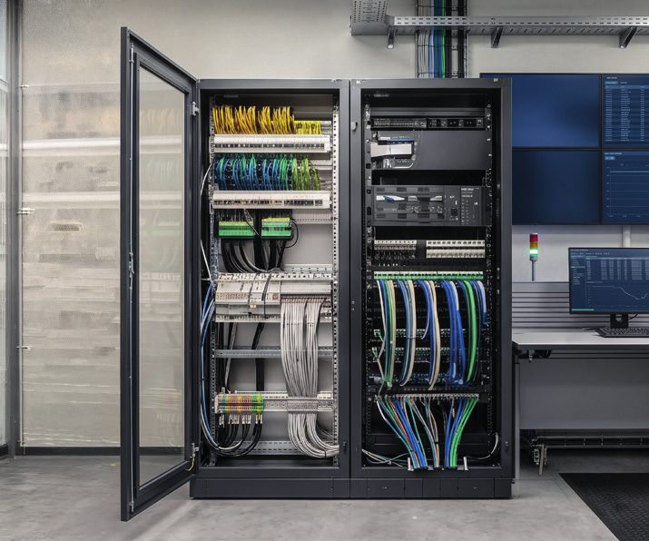 Baie de brassage informatique